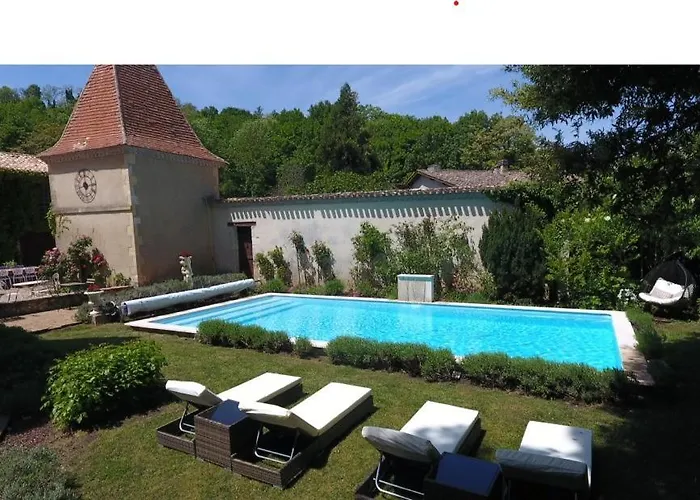 펜션 Maison Des Vignes Le Fleix